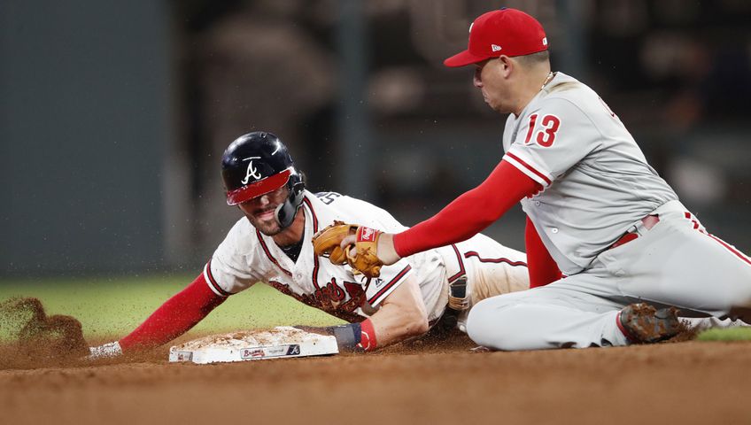 Photos: Lucas Duda has big hit as Braves beat Phillies