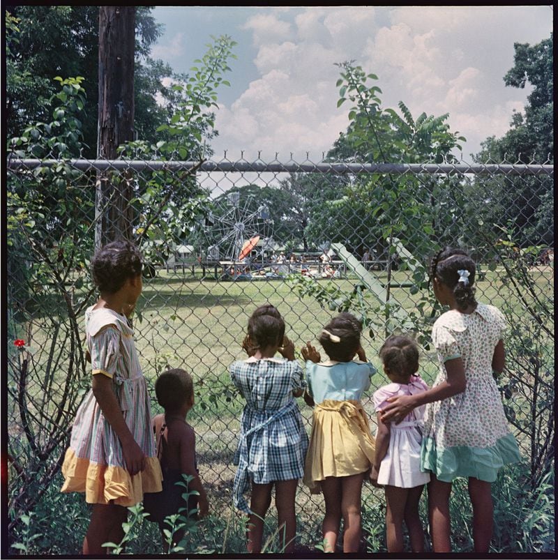 “Outside Looking In, Mobile, Alabama, 1956,” by Gordon Parks is part of the High Museum’s collection of civil rights photography and is featured in the current exhibition, “A Fire That No Water Could Put Out: Civil Rights Photography,” on view through April 29. Contributed by the High Museum