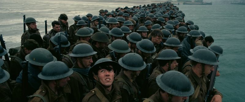 A scene from Christopher Nolan’s WWII drama “Dunkirk.” CONTRIBUTED BY WARNER BROS. PICTURES