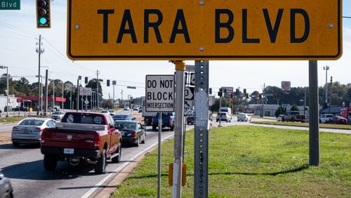 Clayton County and Riverdale will receive hundreds of thousands in funding for planning, including money to study improvements along Tara Boulevard. Ben Gray for the Atlanta Journal-Constitution