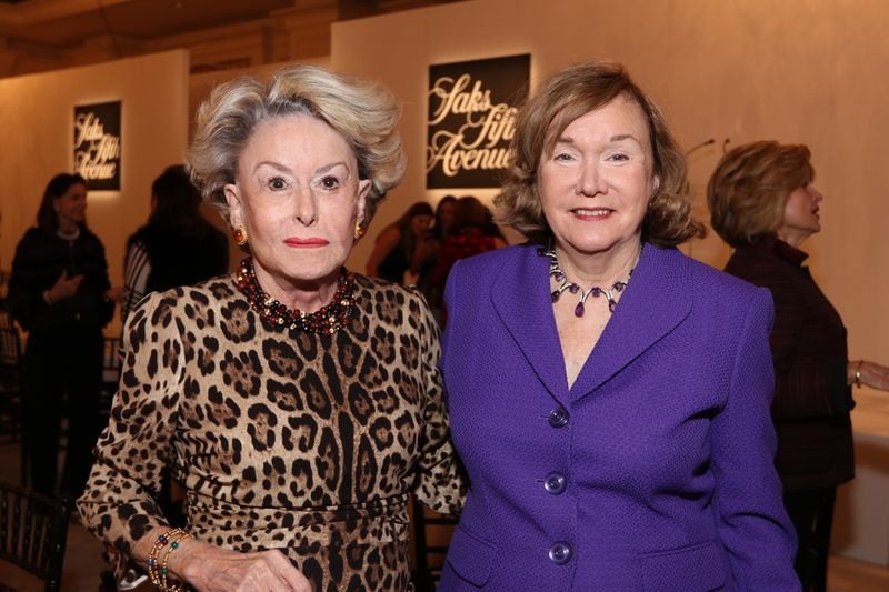 Susan Tucker, left, and Karen Spiegel at the Forward Arts Foundation fundraiser. Photos: Kim Link