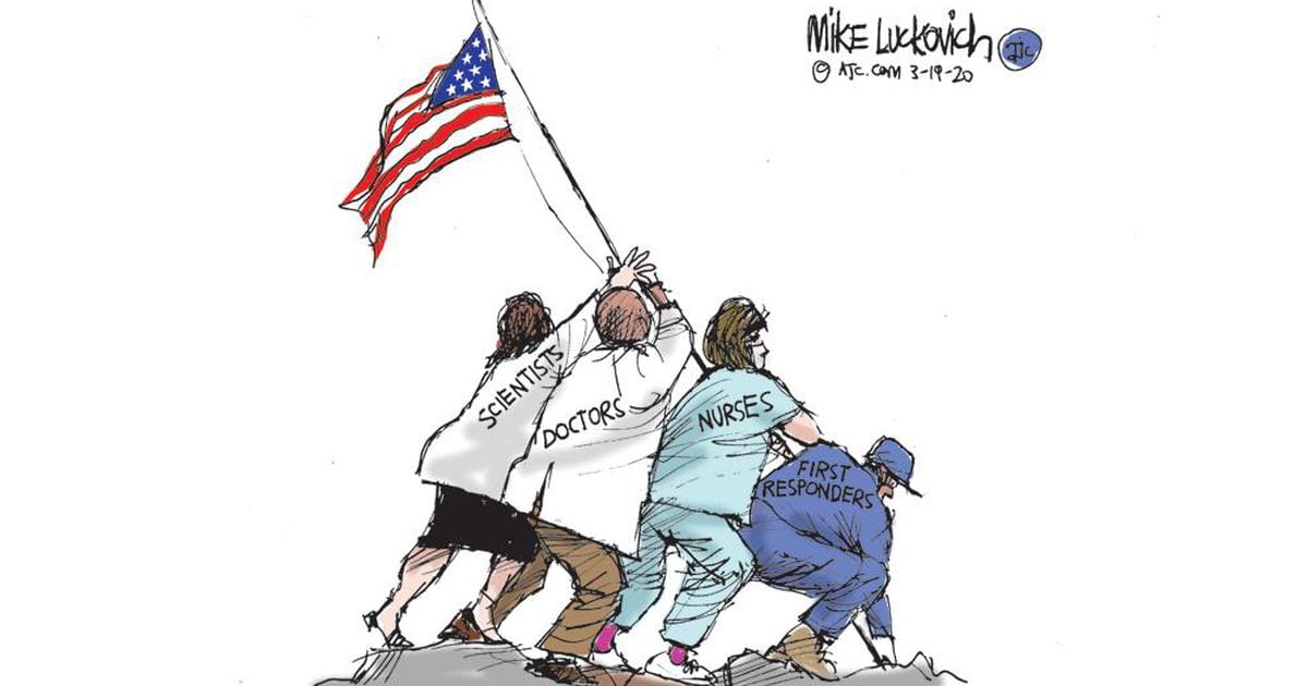 Mike Luckovich's best editorial cartoons of 2020