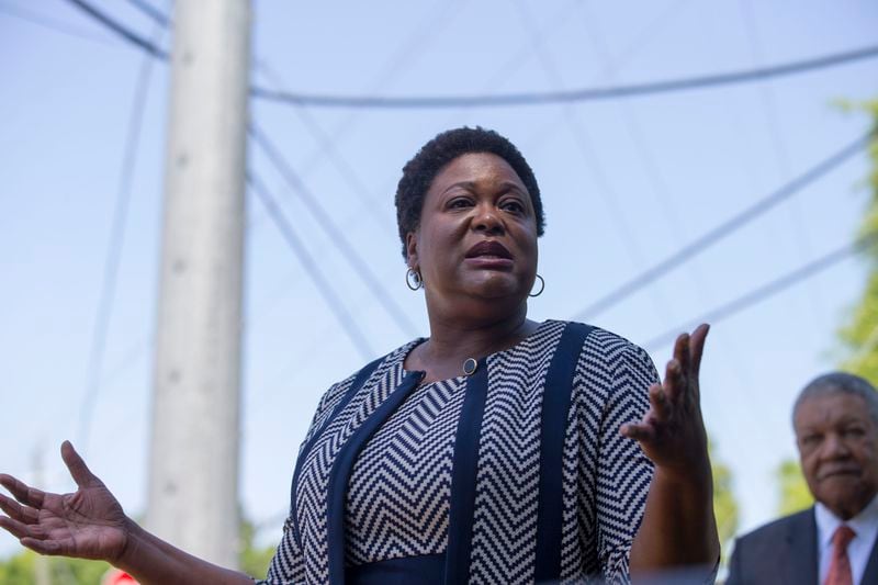 Atlanta City Council President Felicia Moore has suggested a compliance officer, independent of the mayor’s office and the City Council, oversee the city’s credit card program.  (Photo: ALYSSA POINTER / ALYSSA.POINTER@AJC.COM)