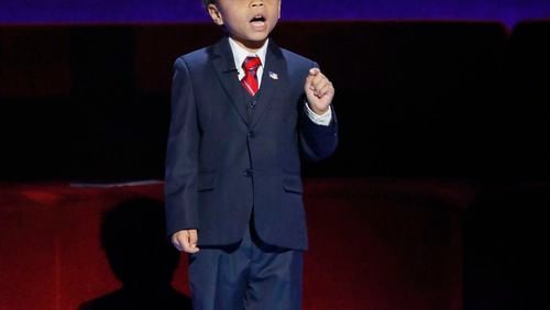 LITTLE BIG SHOTS -- "Third Time's A Charm" Episode 301 -- Pictured: Zachary -- (Photo by: Trae Patton/NBC)