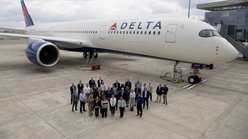 Airbus A350-900 delivered to Delta Air Lines. Source: Delta.