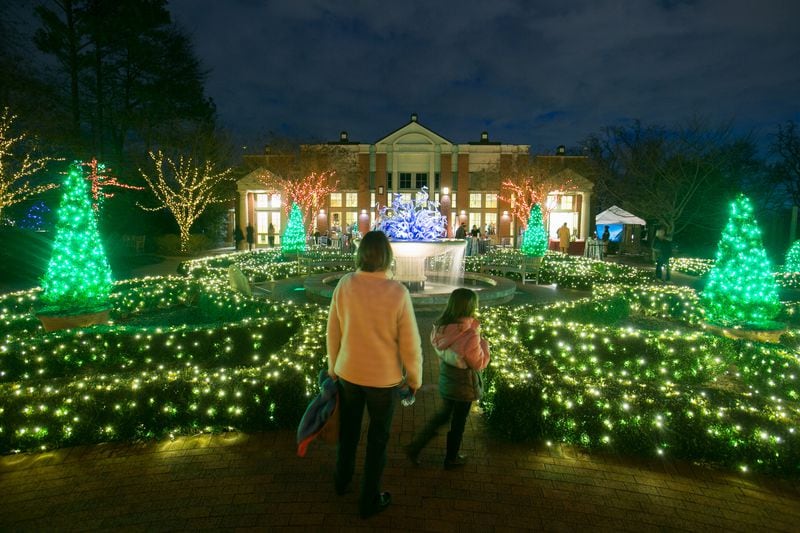 Garden Lights, Holiday Nights, begins at the Atlanta Botanical Garden Saturday, Nov. 11. Photo: JASON GETZ