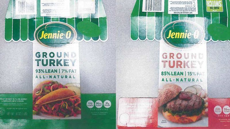 The USDA has recalled more than 90,000 pounds of ground turkey after it tests positive for a strain of salmonella.
