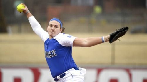 Drake softball pitcher Nicole Newman has thrown five perfect games since March 30.