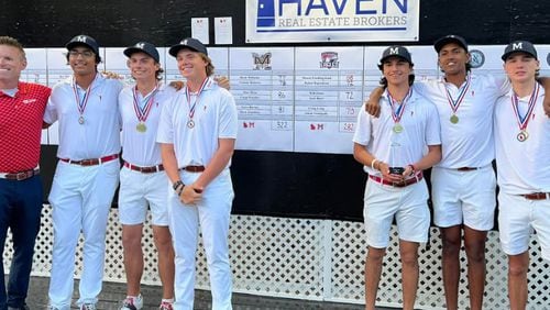 The 2022 Milton golf team has its sights set on a state title.