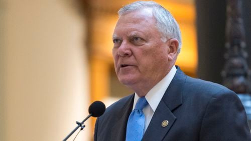 Gov. Nathan Deal said estimates have risen for cleaning up damage in southwest Georgia from Hurricane Michael. The earlier figure had been $100 million, but Deal said Thursday that he will be asking state legislators to approve $270 million to cover storm-related costs during a special session that begins Tuesday. (DAVID BARNES / DAVID.BARNES@AJC.COM)