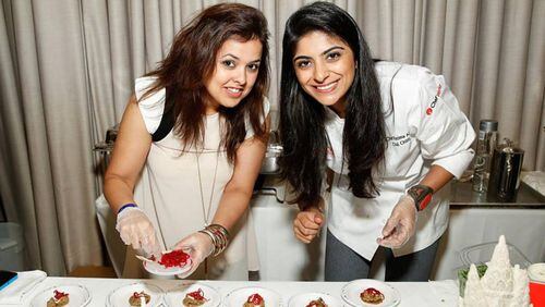 Fatima Ali, right, died after a battle with bone cancer. The former "Top Chef" contestant was 29.