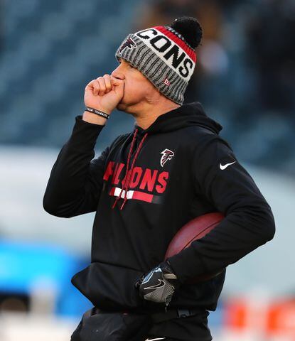 Photos: Falcons tested by Eagles in playoffs