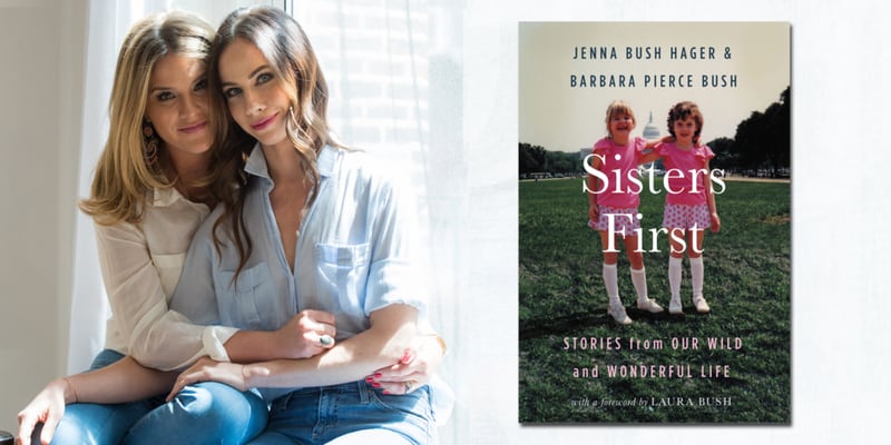 Twin sisters Jenna Bush Hager and Barbara Pierce Bush, the daughters and granddaughters of two U.S. presidents, will discuss their book "Sisters First" at this year's Book Festival of the MJCCA. Photo by Nathan R. Congleton
