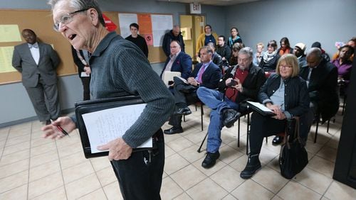Ray Johnson was among a handful of residents to make public comments about ballots before the DeKalb County Elections Board voted unanimously to certify it’s election results at the DeKalb County Elections office on Tuesday, Nov. 13, 2018, in Decatur. Curtis Compton/ccompton@ajc.com