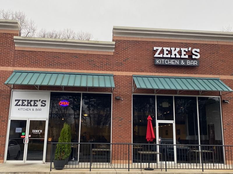 Haitian fusion restaurant Zeke's Kitchen and Bar opened in late October on South Cobb Drive in Smyrna. Ligaya Figueras/ligaya.figueras@ajc.com
