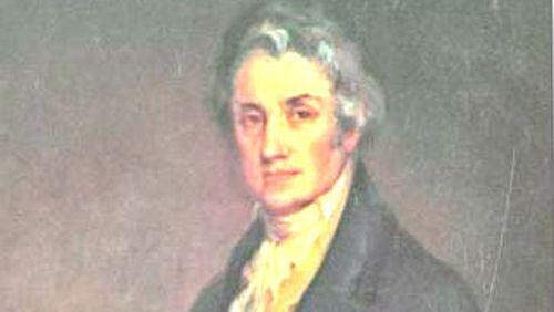 Abraham Baldwin was an important man in Georgia’s early days.