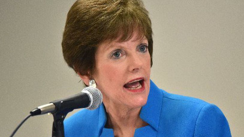 Atlanta City Councilwoman Mary Norwood leads in a new poll of candidates hoping to succeed Kasim Reed as the city’s next mayor. HYOSUB SHIN/AJC