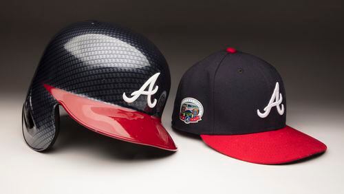 The helmet used by Ender Inciarte and the hat used by pitcher Julio Teheran during the SunTrust Park opener will be on display at the Baseball Hall of Fame Museum in Cooperstown, N.Y.