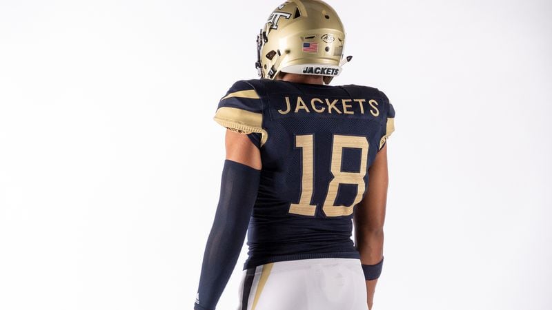Georgia Tech will wear a non-white jersey at home for the first time since the 2015 season. (Georgia Tech Athletics)