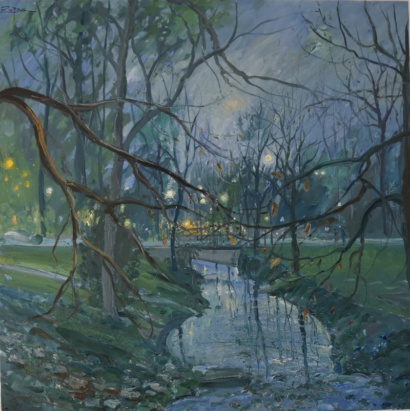 "Weracoba Creek, Lakebottom Park, Columbus, GA" by Bruno Zupan.