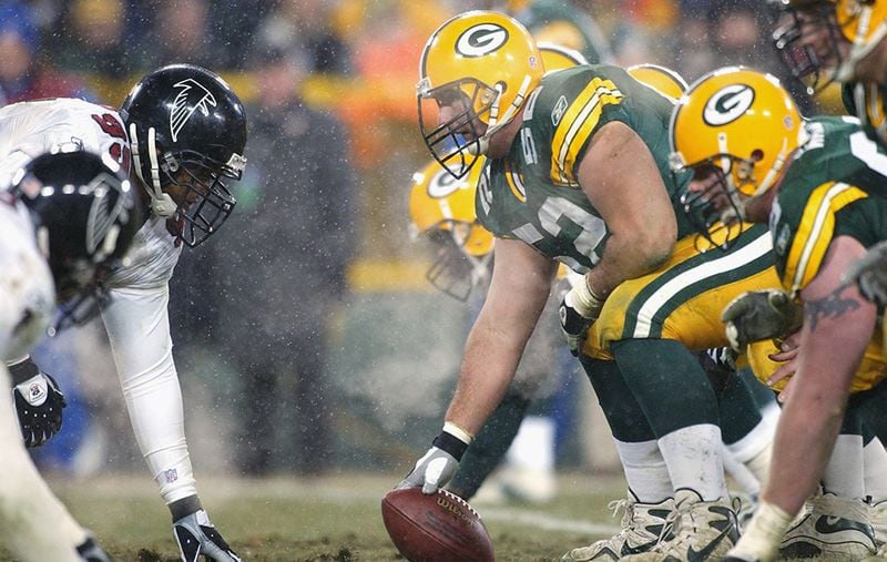 When the Falcons traveled to Lambeau Field for the NFC Wild Card game on Jan. 4, 2003, the Packers had not lost a home playoff game since in 1933. (Jonathan Daniel/Getty Images)