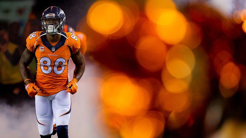Denver Broncos wide receiver Demaryius Thomas, a Georgia native, has been in a star in the NFL since his departure from Georgia Tech.