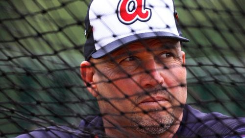 Fredi Gonzalez's team isn't expected to accomplish much, according to forecasts. (Curtis Compton, AJC)