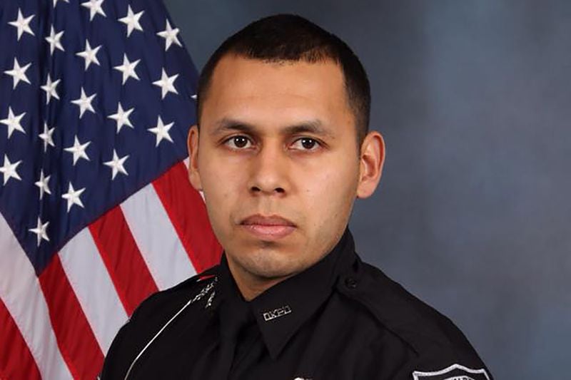 Officer Edgar Isidro Flores of the DeKalb County Police Department was killed by gunfire on Dec. 13, 2018. (DeKalb County)