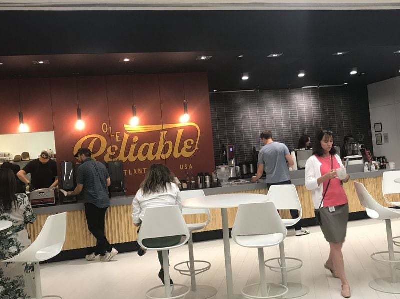 Ole Reliable is a new cafe located in the lobby of the Georgia Pacific Center downtown. The daytime counter-service concept is from chef Kevin Gillespie and his Red Beard Restaurants group. LIGAYA FIGUERAS / LFIGUERAS@AJC.COM.