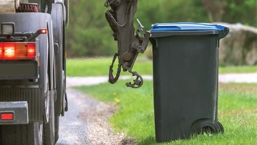 New waste collection guidelines now in place for Gwinnett residents. (Courtesy Advance Disposal)