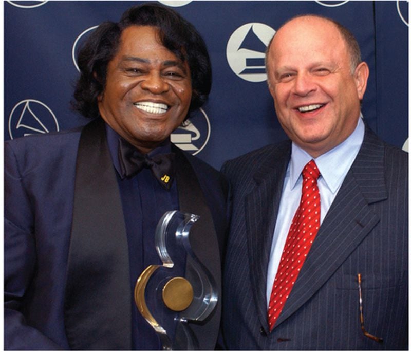  James Brown and his longtime attorney, Joel Katz. Photo: Getty Images