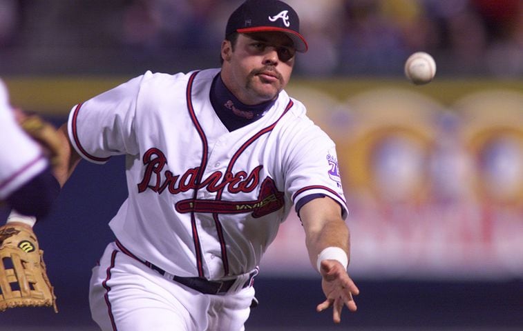 Klesko spent eight years with Braves