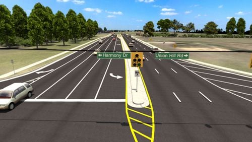 Visitors to a new Georgia Department of Transportation can take a virtual tour of the proposed, widened Ga. 20 from Canton to Cumming. GDOT