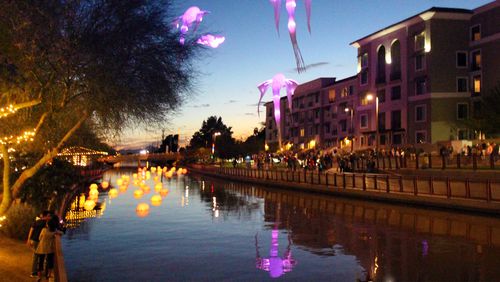 Scottdale’s Canal Convergence is an annual, free event that showcases large-scale interactive artworks by local and international artists.(Joanne and Tony DiBona/San Diego Union-Tribune/TNS)