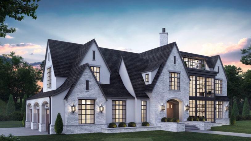 KJ Luxury Homes have approval for construction of five new single-family detached homes at 1580 Mayfield Road in Alpharetta. (Courtesy City of Alpharetta)