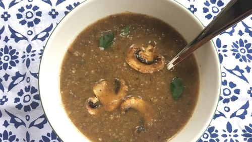 Use your favorite kitchen gadgets to whip mushroom soup into a healthy, hearty meal. CONTRIBUTED BY KELLIE HYNES