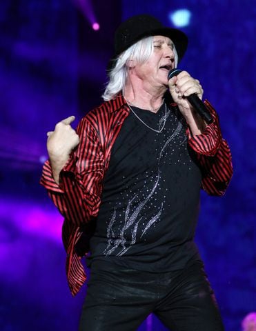 -- Def Leppard performs "Take What You Want"
After two years of Covid cancellations, Def Leppard, Motley Crue, Poison and Joan Jett and the Blackhearts rocked sold out Truist Park on Thursday, June 16, 2022.
Robb Cohen for the Atlanta Journal-Constitution