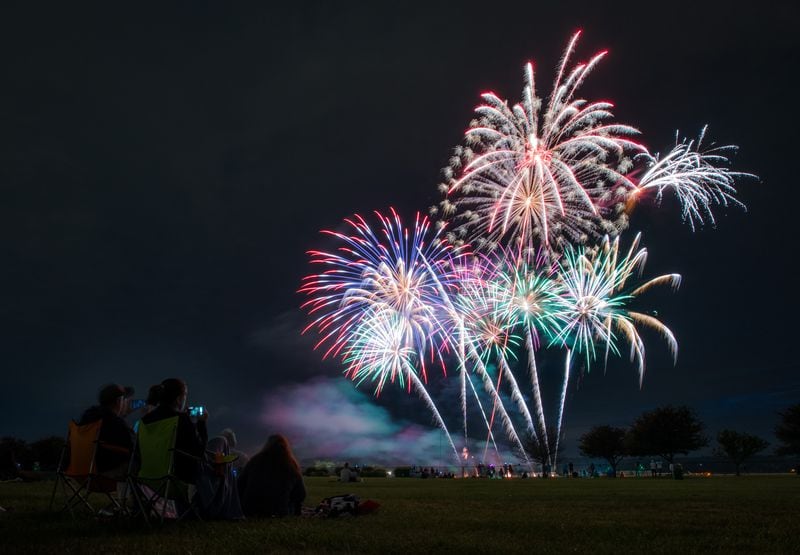 Fireworks are scheduled for 10 p.m. on July 4 at Wax Park in Moraine. FILE PHOTO