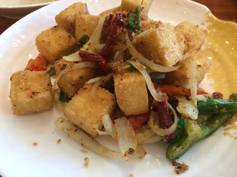 The lemon grass tofu at Anh’s Kitchen is a nice vegetarian option. CONTRIBUTED BY WENDELL BROCK