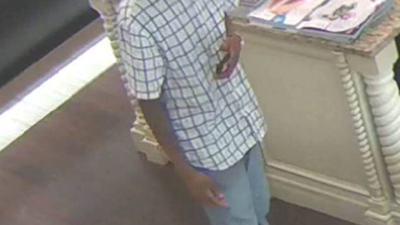 Police want to speak to this man about the Wednesday robbery and shooting at Lenox Square. (Credit: Atlanta Police Department)