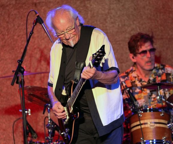 Legendary guitarist Martin Barre of Jethro Tull treated a packed City Winery crowd Friday night, April 12, 2024, to a master class in guitar wizardry and classic licks from a long setlist of Tull classics and deep cuts.
Robb Cohen for the Atlanta Journal-Constitution