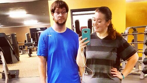 This couple Lexi and Danny Reed are #swolemates.