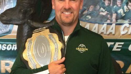 Michael Pollock, offensive coordinator the past two seasons at Grayson, is the new head coach at Lincoln County. Pollock was part of Grayson’s 2016 state-championship team.