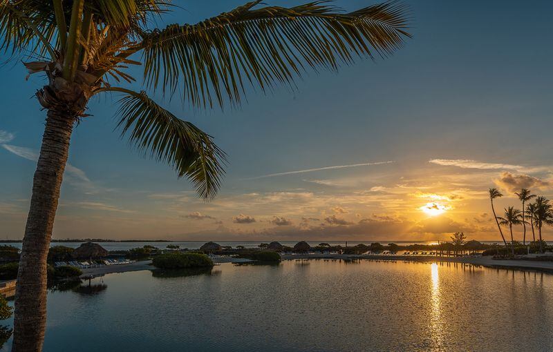 Billed as the only resort destination in the Florida Keys, Hawks Cay includes a saltwater lagoon with views of the sunset.
Courtesy of Hawks Cay Resort