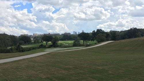 The Bobby Jones Golf Course during a hard hat tour on Sept. 26, 2018. It is scheduled to re-open Nov. 5, 2018.