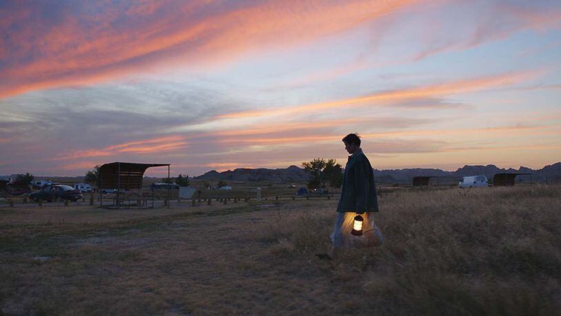Frances McDormand in "Nomadland." (Searchlight Pictures/TNS)