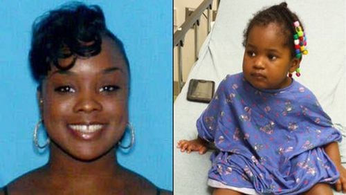 Crystal Hitts, left, and her child. (Credit: Channel 2 Action News)