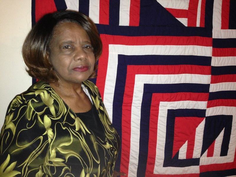 Quilting became Marlene Bennett Jones’ life preserver after her mother was diagnosed and later died from Alzheimer’s disease. Agatha Bennett, along with other women from Gee’s Bend, Ala., made quilts to keep their families warm in the winter. GRACIE BONDS STAPLES / GSTAPLES@AJC.COM