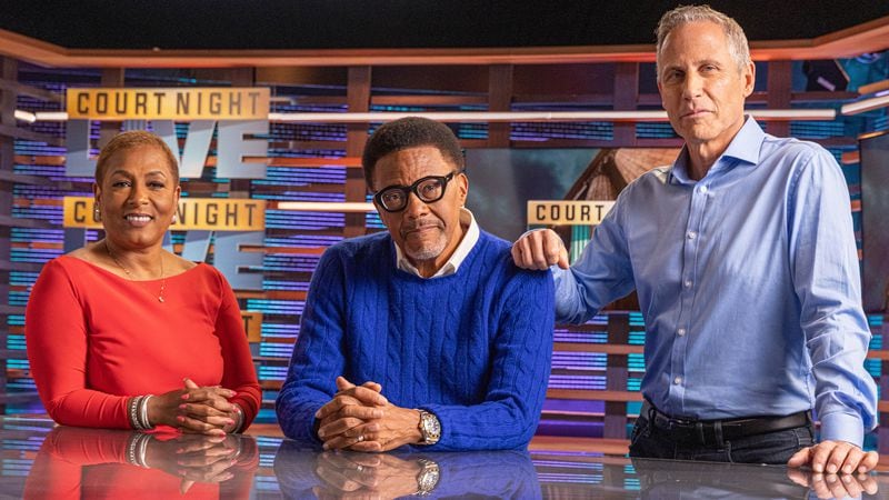 Vonda Evans, Greg Mathis and Vinnie Politan are part of the legal analysis team for A&E's "Court Night Live." A&E