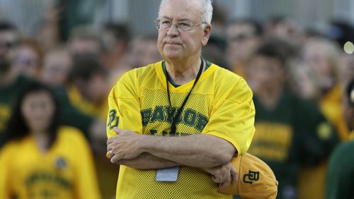 Ken Starr, who was removed from his position as Baylor president, has struggled to explain his role in the scandal that has engulfed the school's football program. (AP photo)